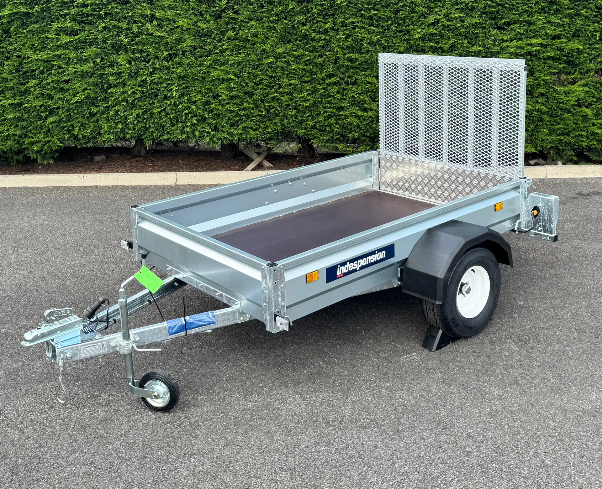 Unbraked 6'6" X 4' Ramptail Single Axle Trailer